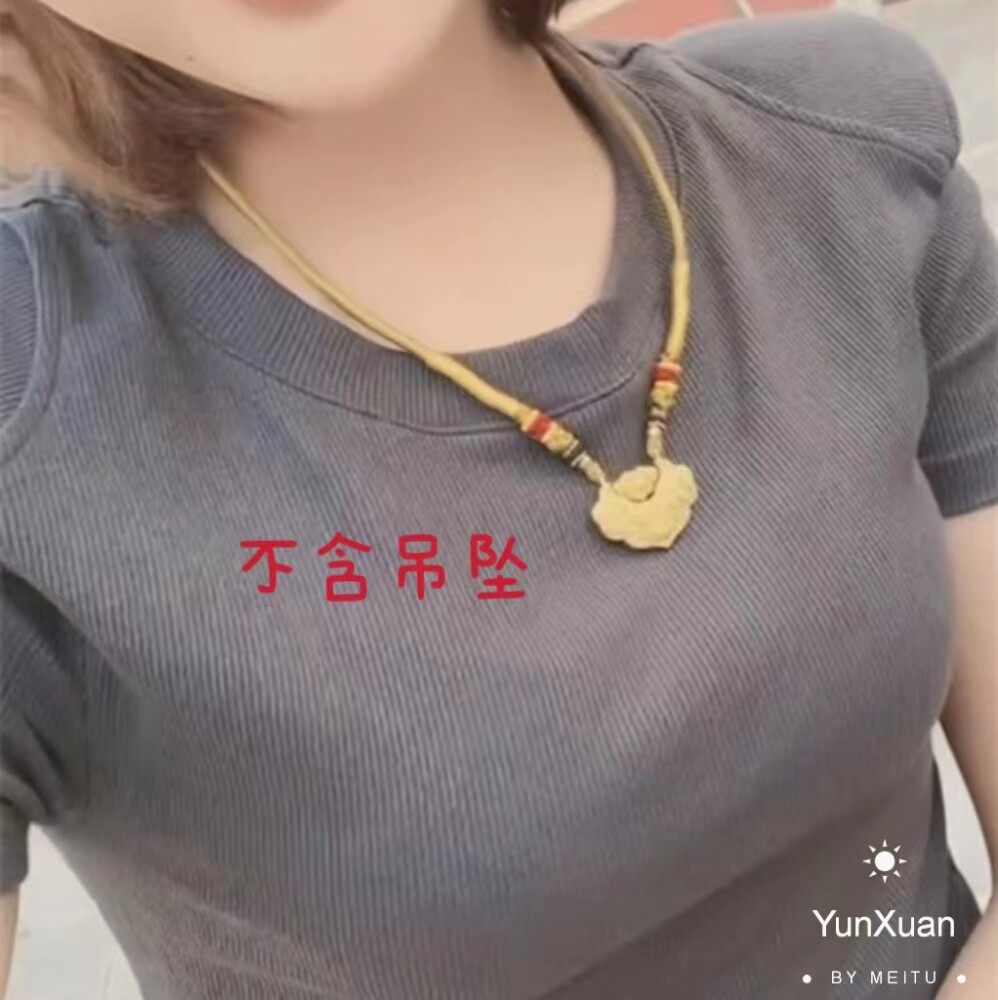 手工编织锦鲤锁包吊坠绳可挂双耳弯管吊坠编绳宝宝成人红绳项圈