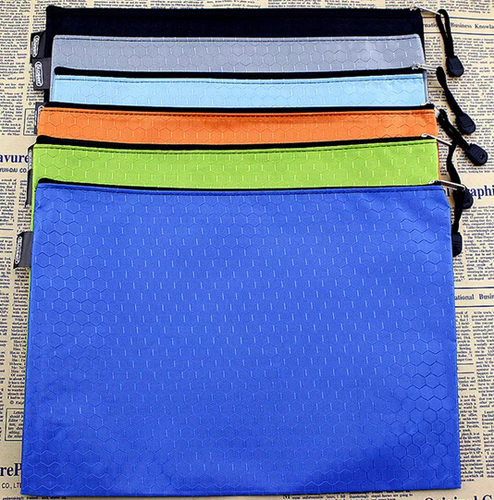 金隆兴A0011球纹A4单层文件袋 网格袋