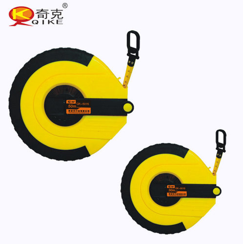 奇克玻纤尺 玻璃纤维带卷尺50m 30m 20米软尺 皮卷尺  布卷尺