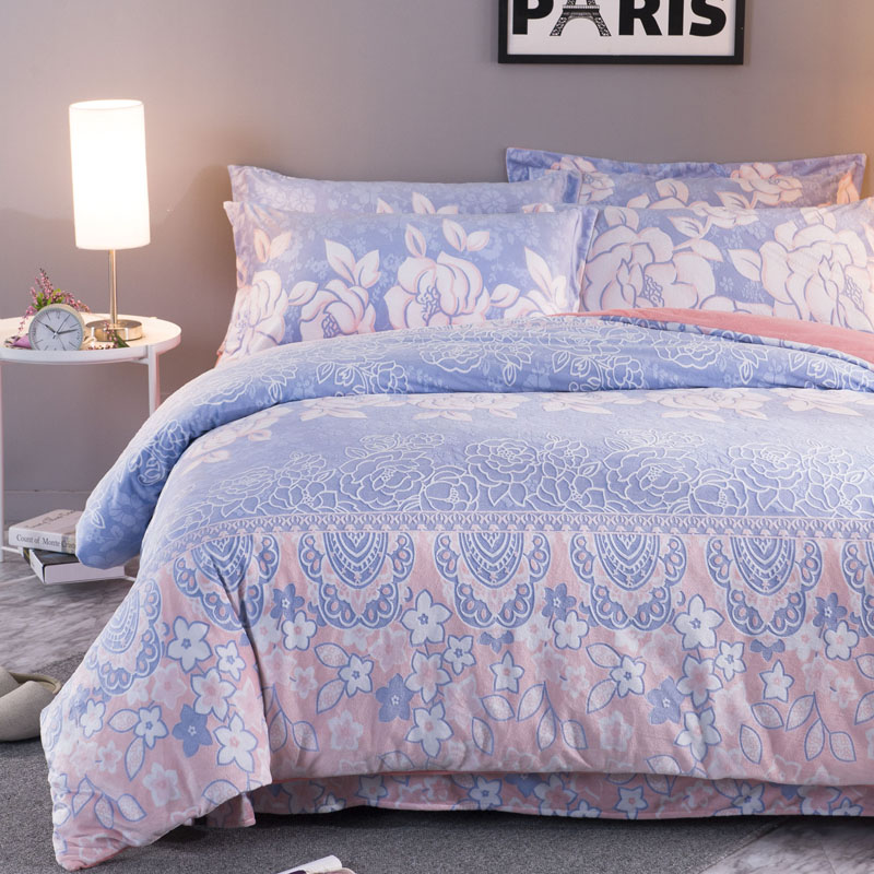 加厚牛奶绒雕花高克重一折促销！