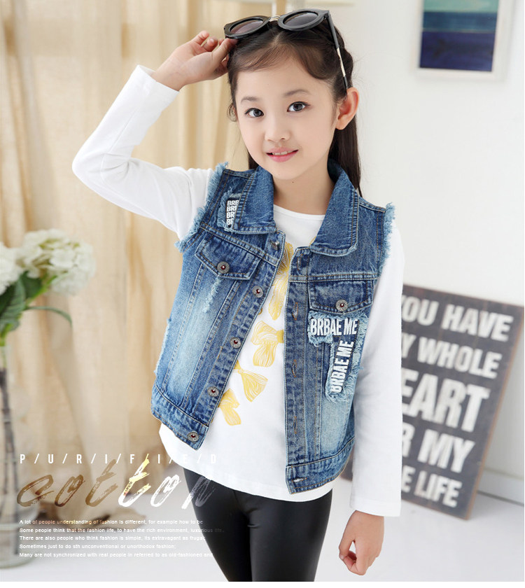 Gilet enfant en toile - Ref 2069268 Image 5
