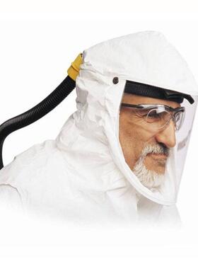 霍尼韦尔PA121头罩 电动送风呼吸防护系统头罩 防尘面罩