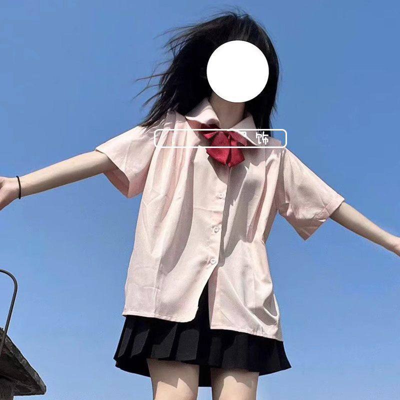 学生上衣jk制服基础款衬衫日系
