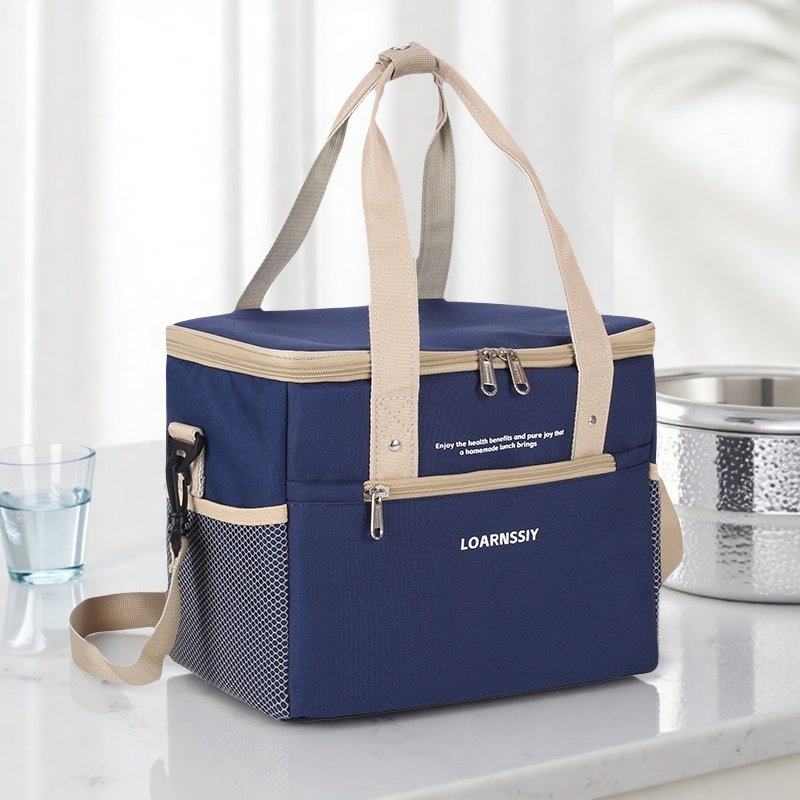 家用保温饭盒袋大容量手提便当包铝箔加厚上班族带饭袋防水冷藏袋,收纳整理,饭盒袋,淘宝优惠券,粉丝福利购,淘宝优惠卷