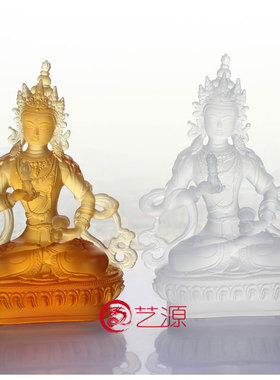 密宗金刚萨埵镇宅结缘琉璃佛像