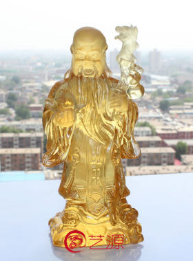 琉璃寿星领导生日礼物佛像送长辈