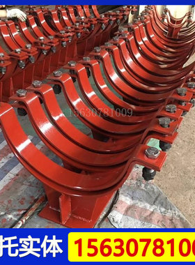 标准型螺栓管夹电厂双孔抱箍D3.377R三孔D2.133S 立管管夹 D9A.89