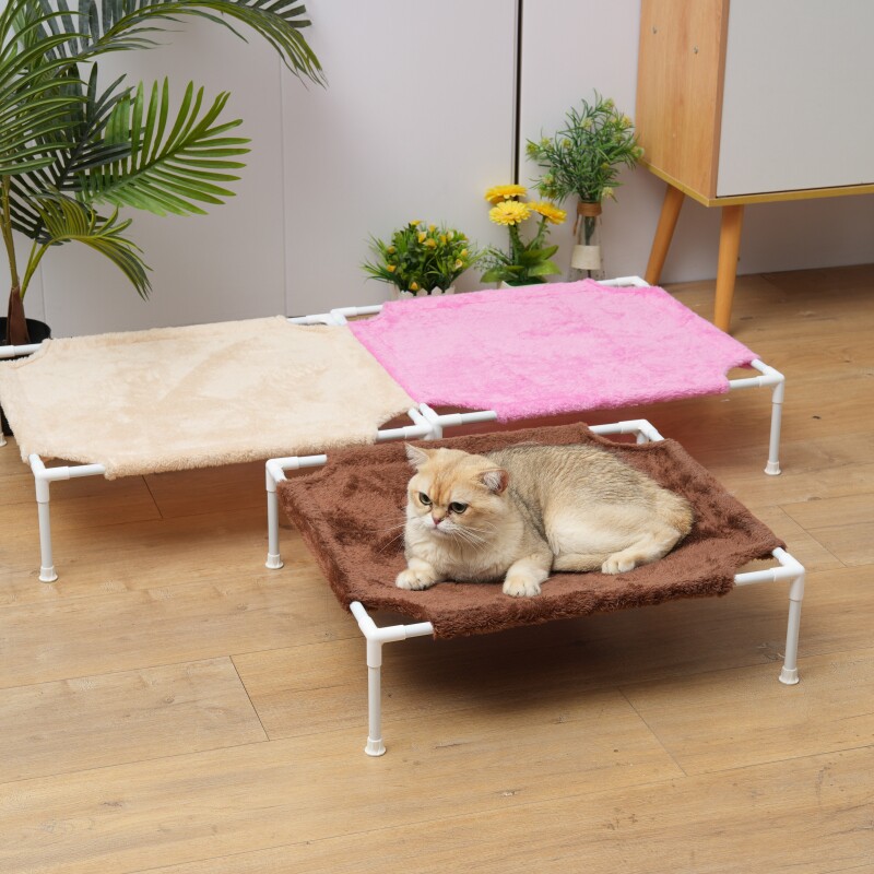 可拆洗防潮悬空帆布行军床犬猫床宠物窝猫狗沙发四季可用猫咪吊床