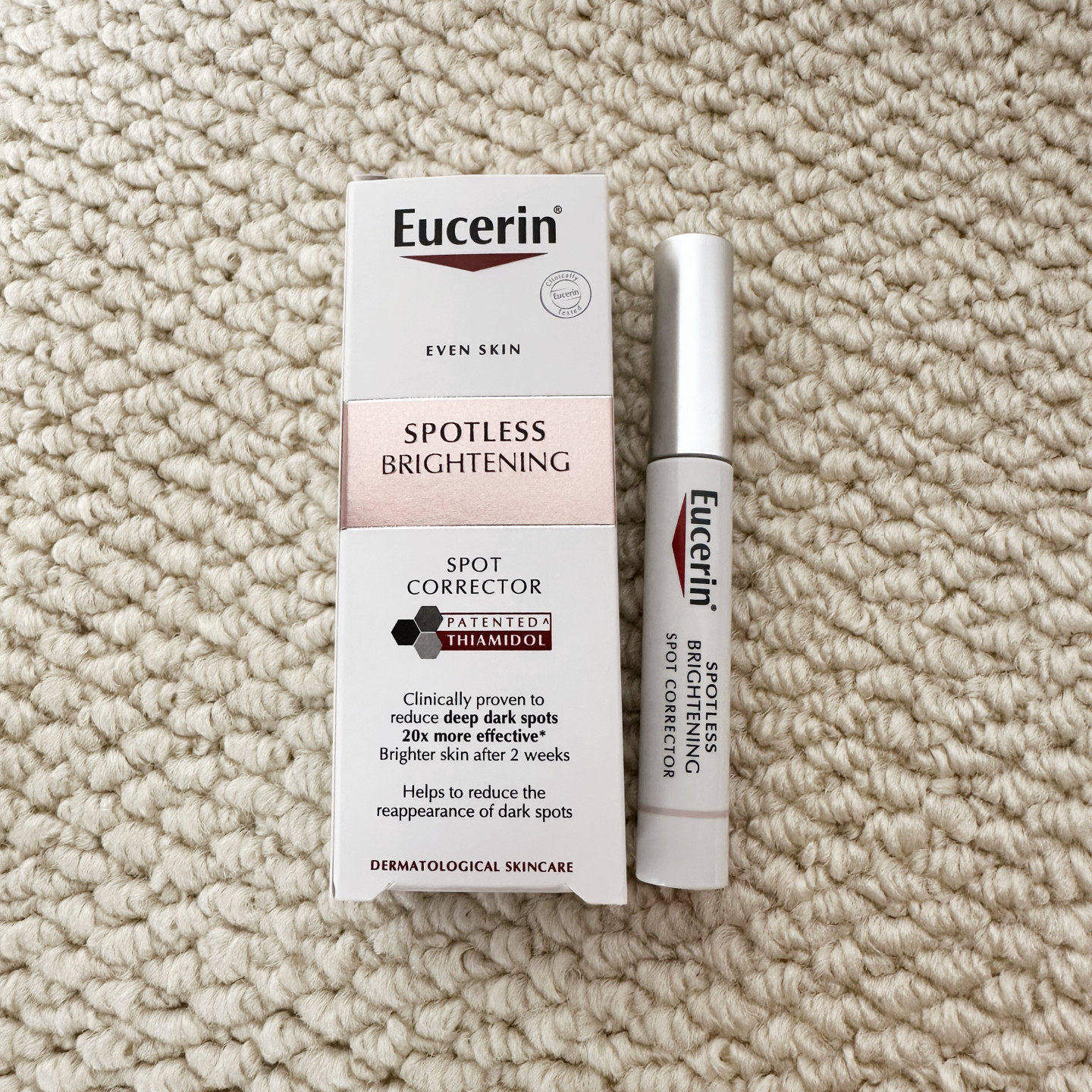 Eucerin优色林减斑笔肽安密多痘印晒斑淡痘印净白亮肤修护笔5ml