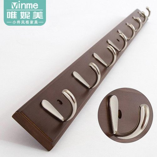 挂衣架墙上衣帽钩排钩卧室