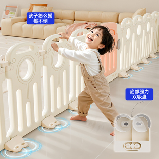 蒙氏早教宝宝围栏单面婴儿童一两面忙碌板防护栅栏客厅地上爬行垫