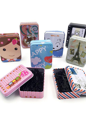 日韩15小发夹新娘盘发卡子黑色隐形刘海夹插针碎发边夹BB夹一字夹