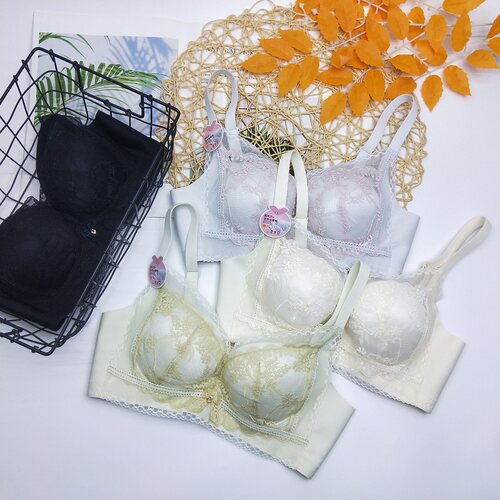 水晶伴侣甜美无钢圈小胸显大内衣