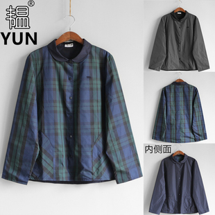 女风衣外套 彼得潘翻领单排扣双面穿短款 3902 女装 YUN韫2024秋新品