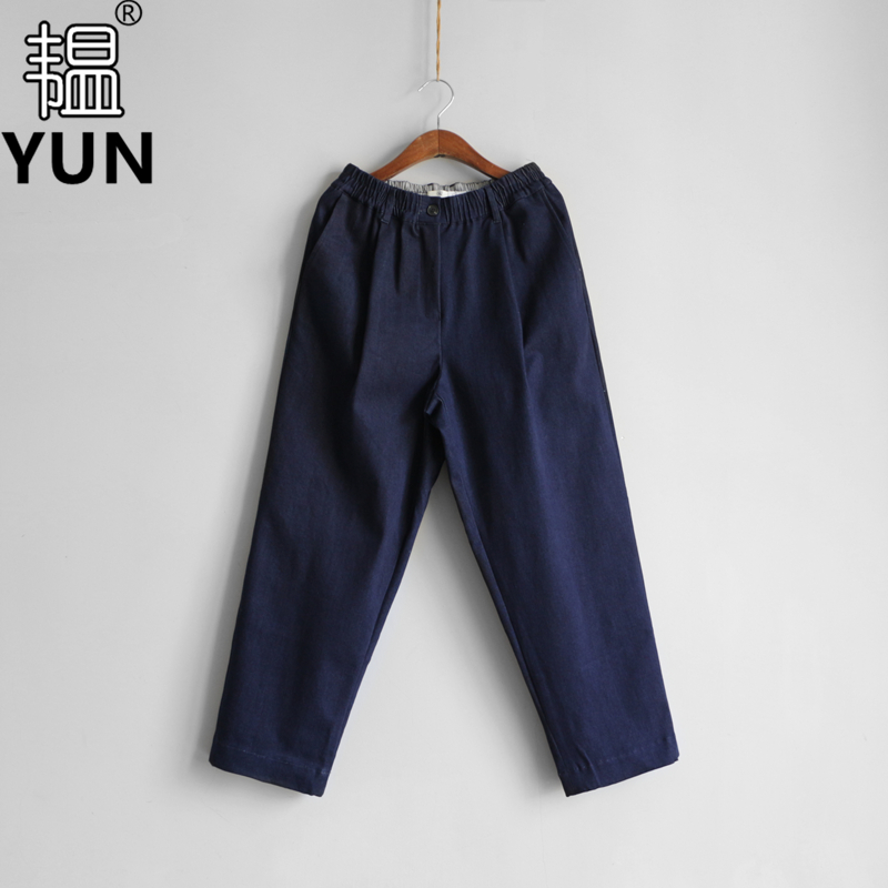 直筒型长裤常规棉2024秋季显瘦