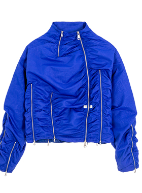 【限时特卖-不退不换】ADER ERROR 纯色拉链立领长袖夹克外套