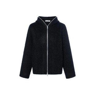 OUR LEGACY 拉链连帽羊毛长袖纯色毛衣羊毛薄款套头加厚上衣线衣