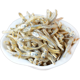 舌尖美食2 陆龙兄弟3A海蜒宁波风味鳀鱼干300g 桂花海蜒 海鲜特产