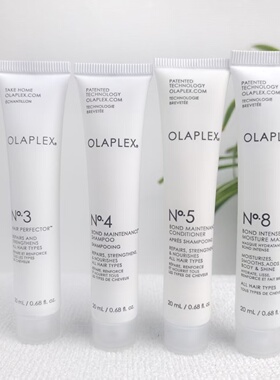 现货 Olaplex欧拉裴 3号发膜/4号/5号/8号滋养顺滑去毛躁20ml小样