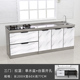 加宽60厘米不锈钢台面厨房橱柜灶台柜组合储物碗柜简易厨柜
