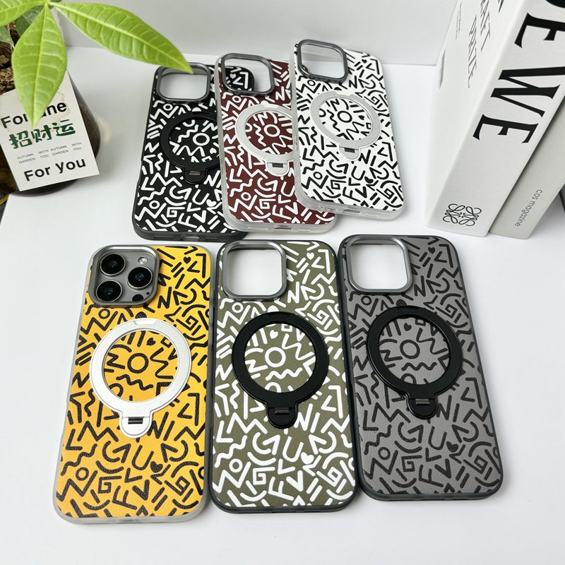 金属镜头框折叠支架磁吸硬壳