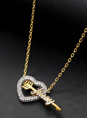 BOSHUOLINJUICY时尚女字母项链