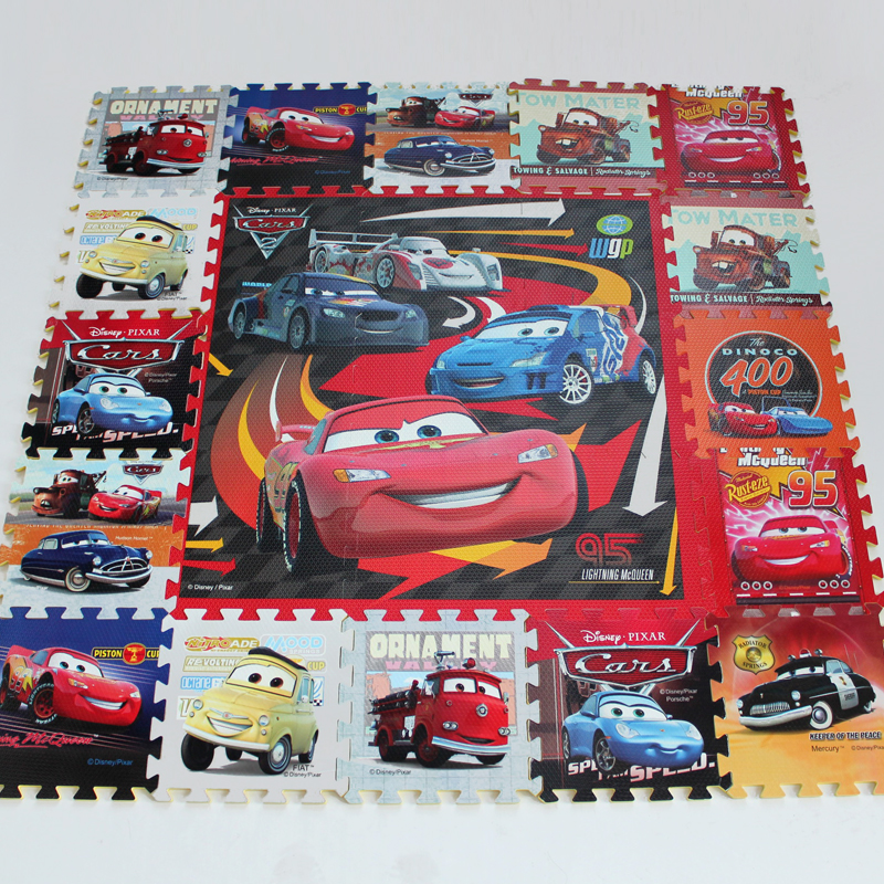 环保卡通儿童泡沫拼接地垫家用