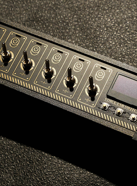 Cyberpunk区块化USB钮子开关排插独立控制复古镀金送男友礼物桌搭