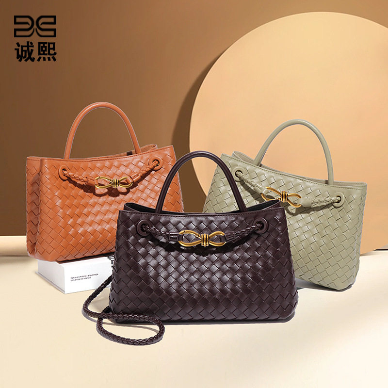 外贸女包跨境2026新款手工编织包复古休闲单肩斜挎包大容量手提包,箱包皮具/热销女包/男包,单肩包,淘宝优惠券,粉丝福利购,淘宝优惠卷