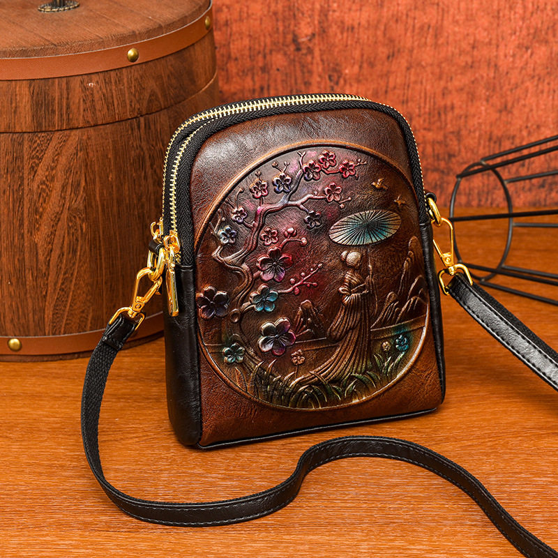 单肩包复古欧美风国风质质感斜挎包休闲简约通勤百搭包包女跨境,箱包皮具/热销女包/男包,单肩包,淘宝优惠券,粉丝福利购,淘宝优惠卷