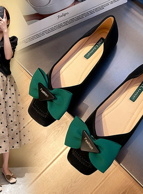 3688-31单鞋平底鞋软底女瓢鞋浅口船鞋宽胖脚大码女鞋41韩版女鞋