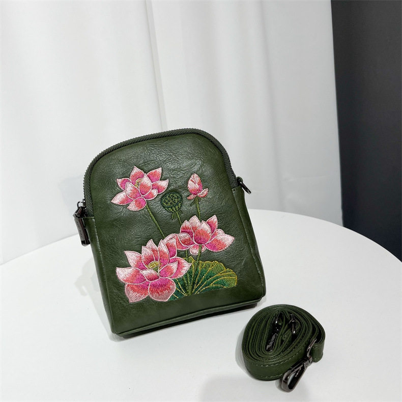 单肩包复古民族风休闲质感压花包包女中国风通勤百搭手机斜挎包,箱包皮具/热销女包/男包,单肩包,淘宝优惠券,粉丝福利购,淘宝优惠卷