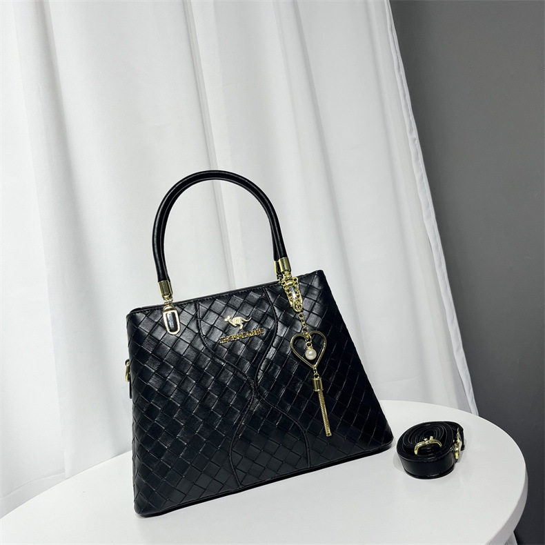 手提包编织绣线大容量休闲单肩包中年简约百搭质感女士包包跨境,箱包皮具/热销女包/男包,单肩包,淘宝优惠券,粉丝福利购,淘宝优惠卷