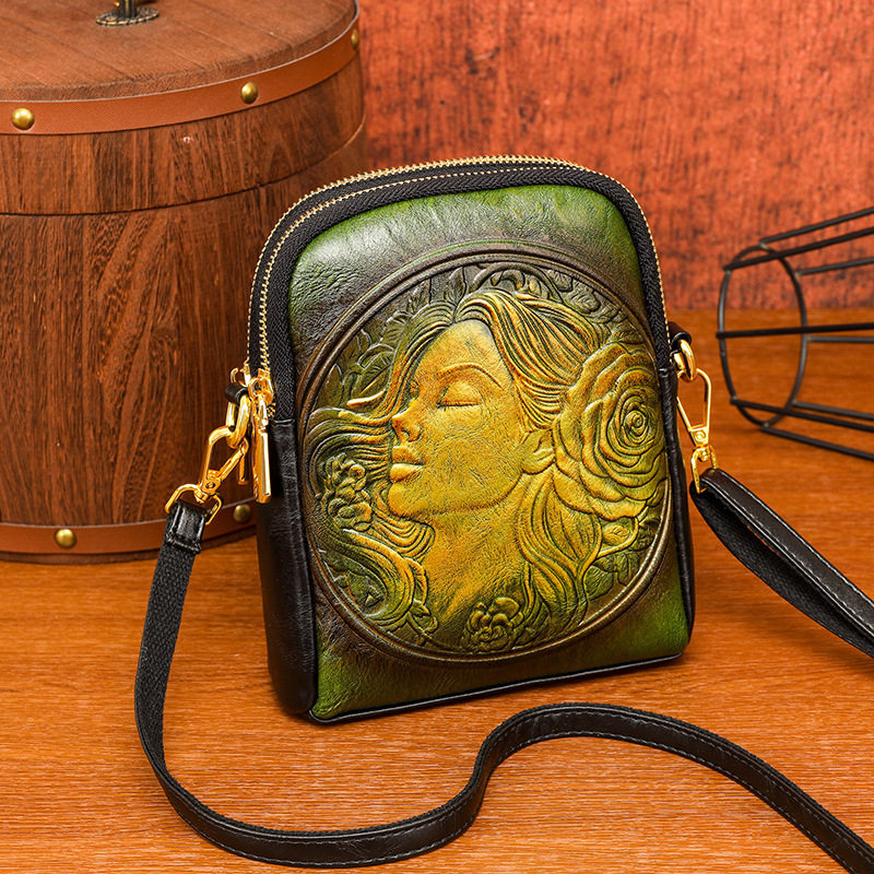 斜挎包跨境睡美人复古休闲质感单肩包小众设计通勤百搭包包外贸,箱包皮具/热销女包/男包,单肩包,淘宝优惠券,粉丝福利购,淘宝优惠卷