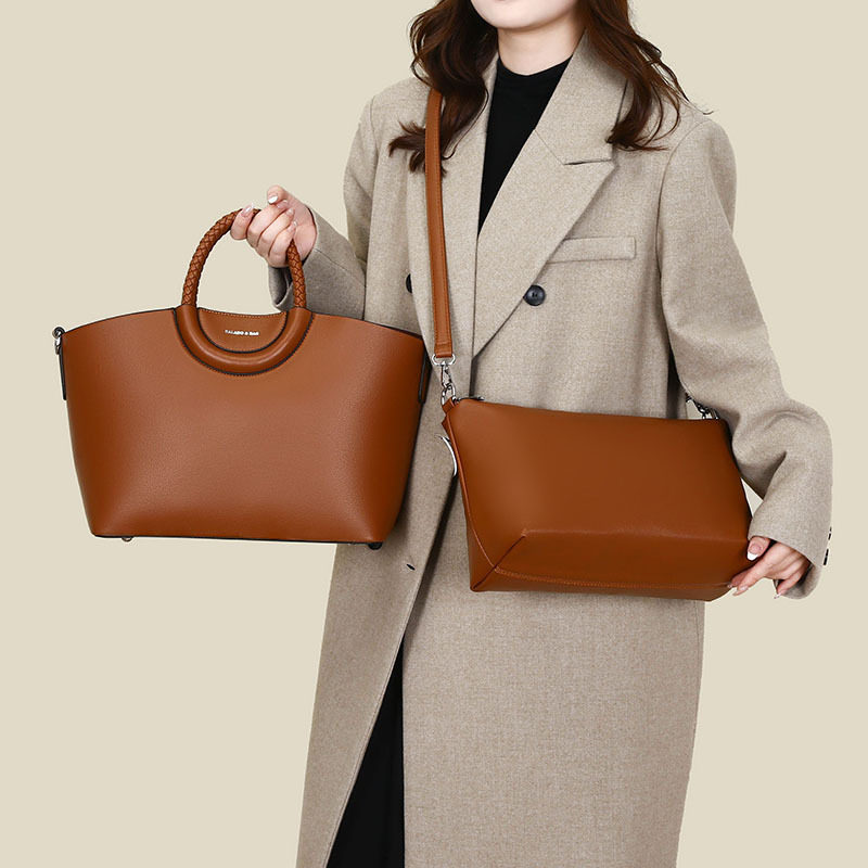 跨境外贸女包2024新款都市简约女士子母包大容量斜挎手提单肩包,箱包皮具/热销女包/男包,单肩包,淘宝优惠券,粉丝福利购,淘宝优惠卷