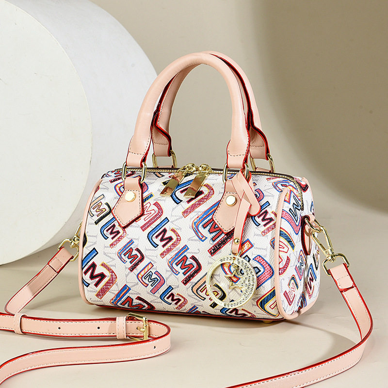 韩版潮时女士春夏斜挎包手提包气质女包单肩包百搭女士新款大包包