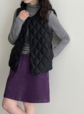 鹿西 韩系简约灯芯绒半身裙女秋季新款百搭高腰显瘦包臀短裙1737