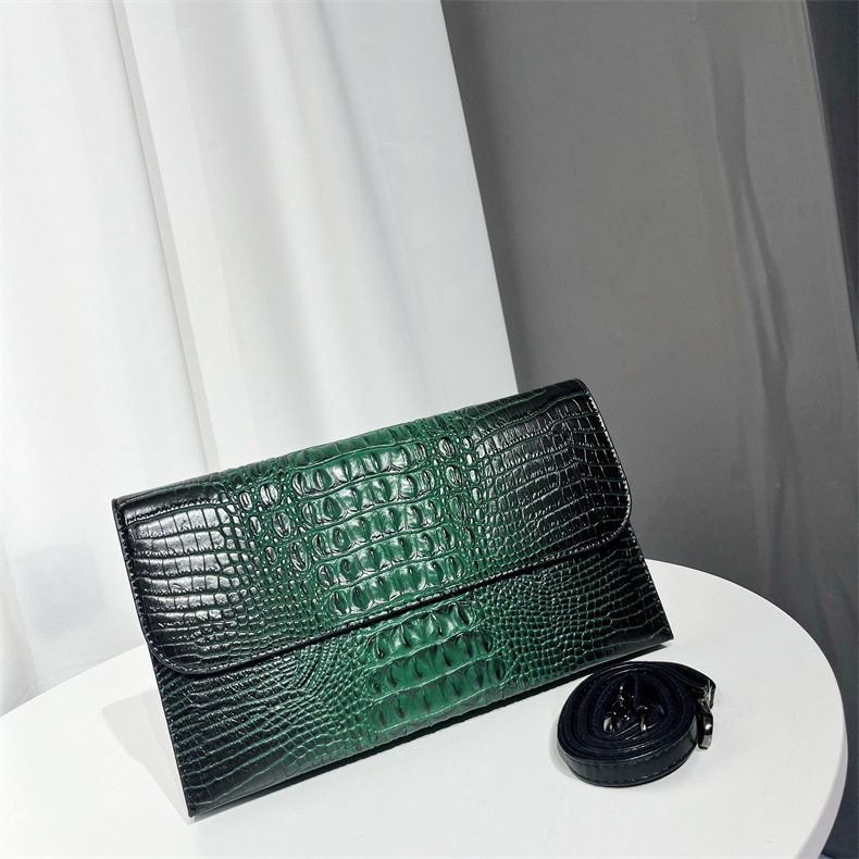 手拿包欧美复古鳄鱼纹漆面单肩包质感百搭休闲通勤女士信封包包,箱包皮具/热销女包/男包,单肩包,淘宝优惠券,粉丝福利购,淘宝优惠卷