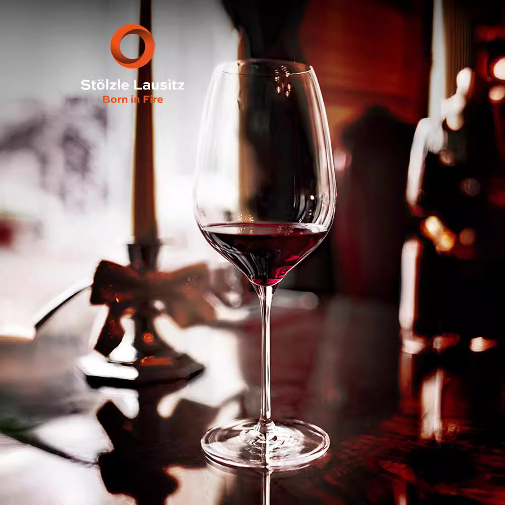 2025Stolzle德国进口水晶红酒杯套装家用轻奢高档勃艮第高脚