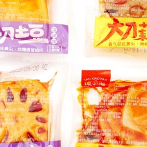 谭小泡大刀藕片小包装散称香辣味烧烤味大刀土豆香辣休闲零食即食