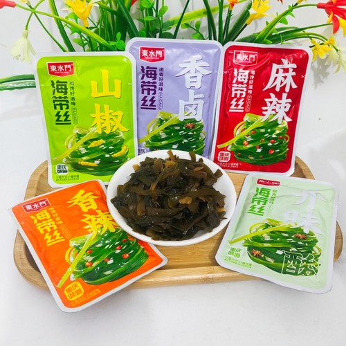 东水门海带丝海带片小包装涪陵特产即食麻辣香辣下饭菜散称零食品