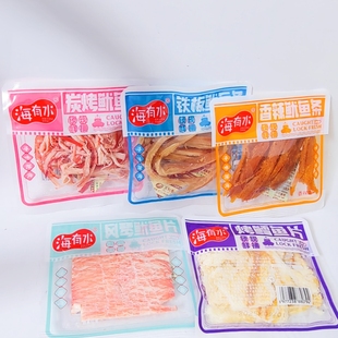 海有水风琴鱿鱼片手撕炭烤鱿鱼丝香辣鱿鱼条现捕锁鲜小包休闲零食