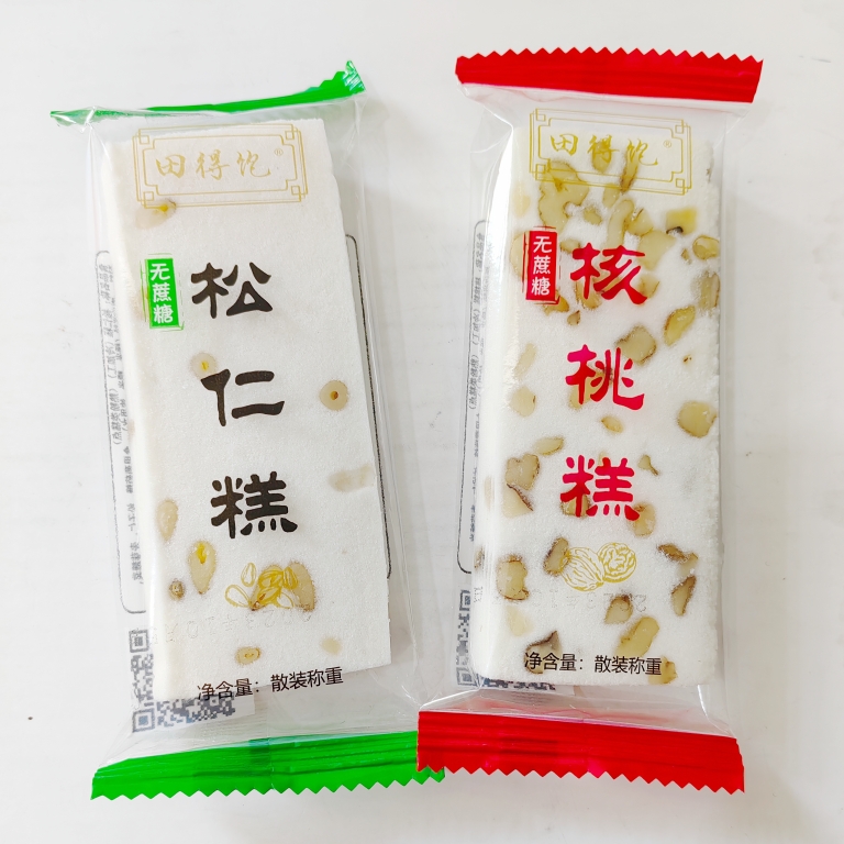 无蔗糖核桃糕云片糕老人怀旧零食