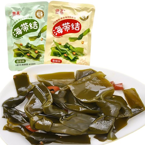 荣晨海带结醋香味香辣味小包装称重即食凉拌海带下饭菜解馋零食品