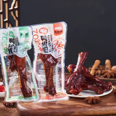 马恒兴香烤鸭翅根小包装酱卤肉制品鸭肉小鸭腿熟食卤味零食下酒菜