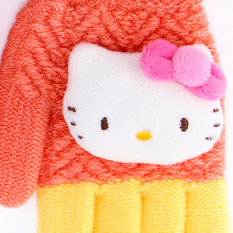 Gants pour fille HELLO KITTY en acrylique - Ref 2149809 Image 4