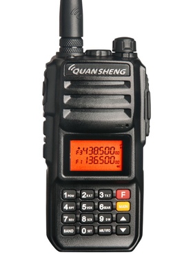 可自提 泉盛TG-UV2PLUS对讲机10W大功率 UV双段 黑金刚车载手台