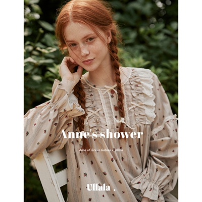 ULLALA韩国纯棉甜美公主家居服女