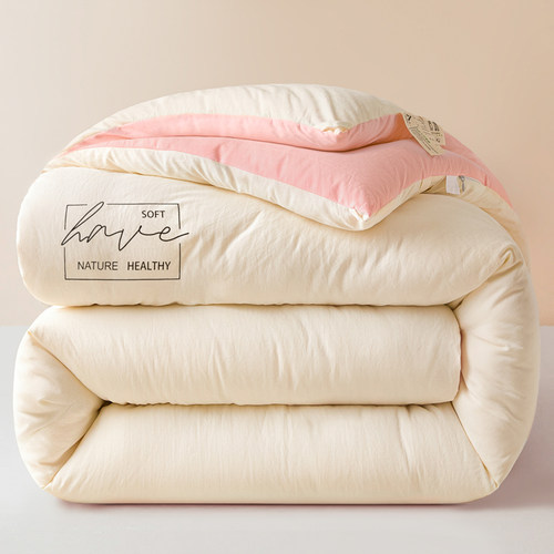 秋冬大豆被加厚冬被10斤冬季子母被二合一学生宿舍保暖被子被芯