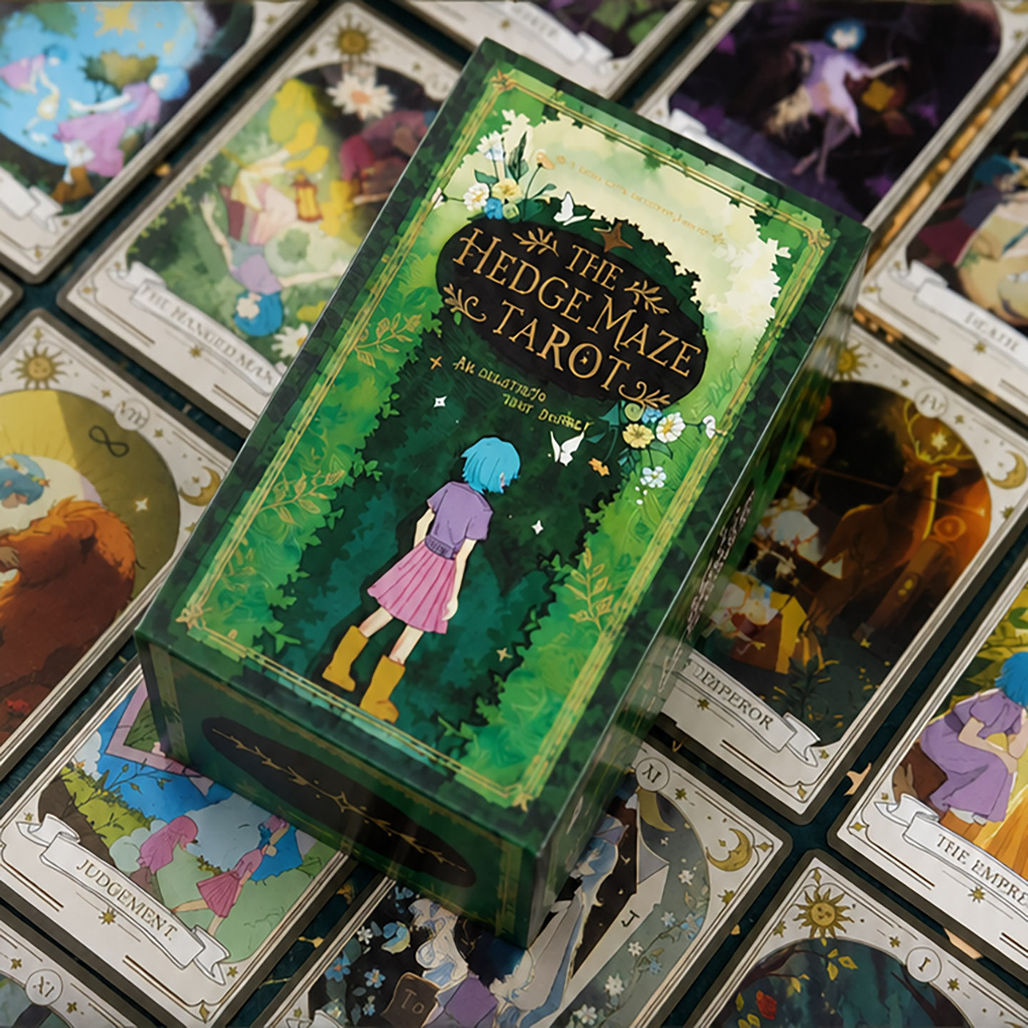 原装正版树篱迷宫塔罗牌 The Hedge Maze Tarot 桌游卡牌